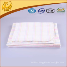 2015 New Style AZO Free Yarn Dyed Plaid Thin Cotton Receiving Blanket For Baby